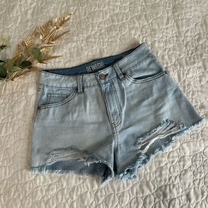 High rise jean shorts - vintage inspired
